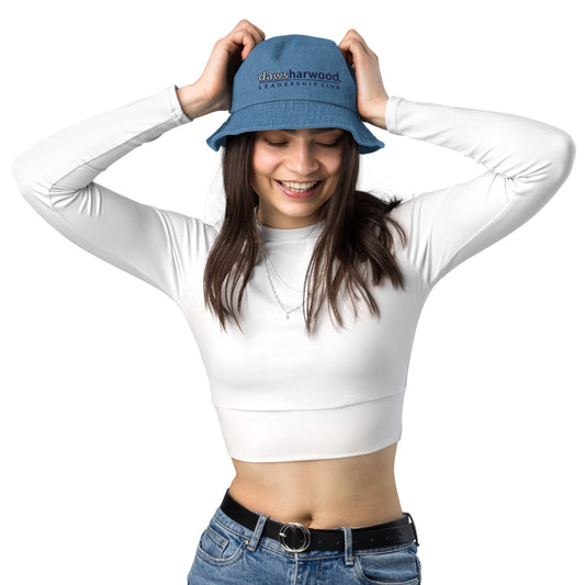 Daws Harwood leadership Denim bucket hat