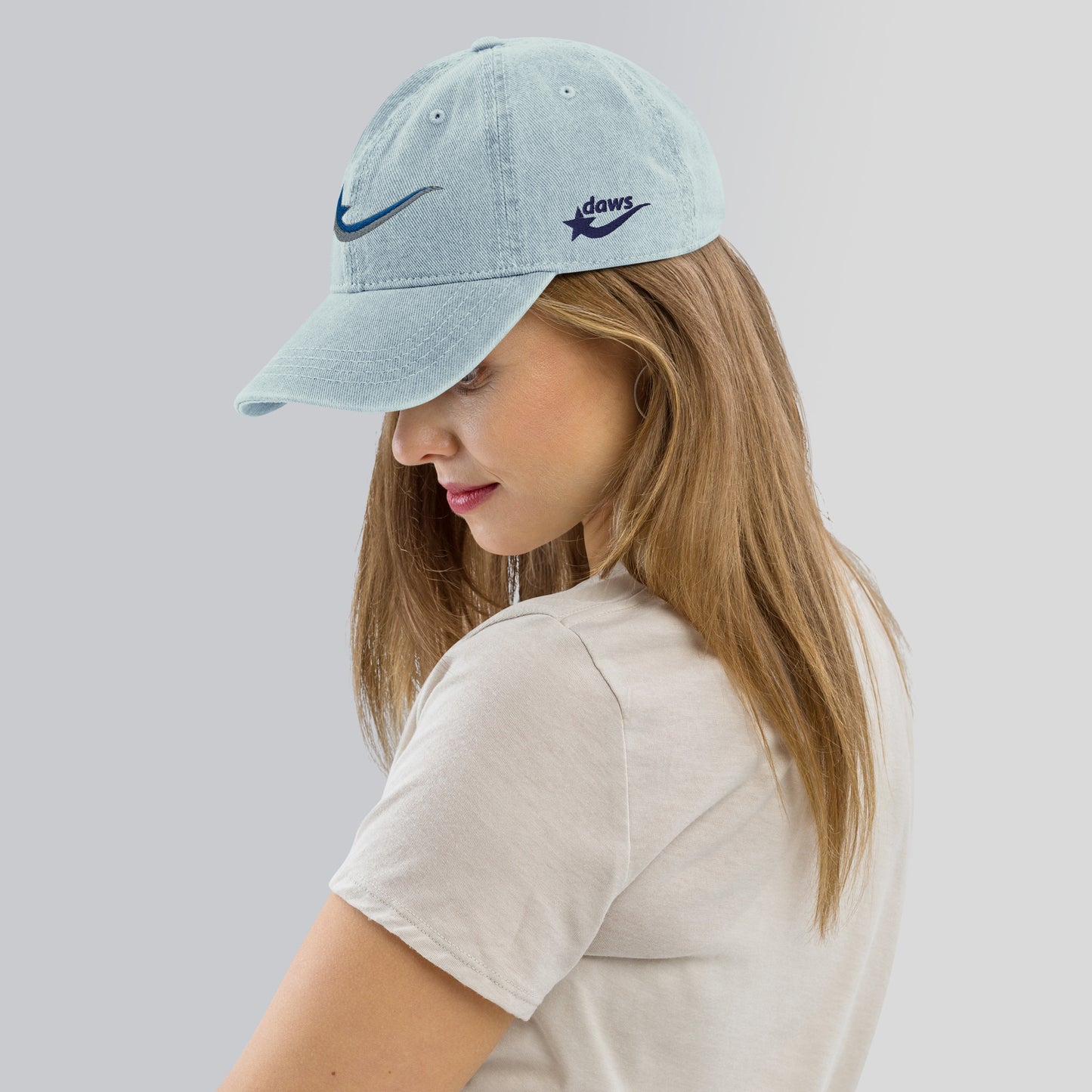 Daws split logo Denim Hat