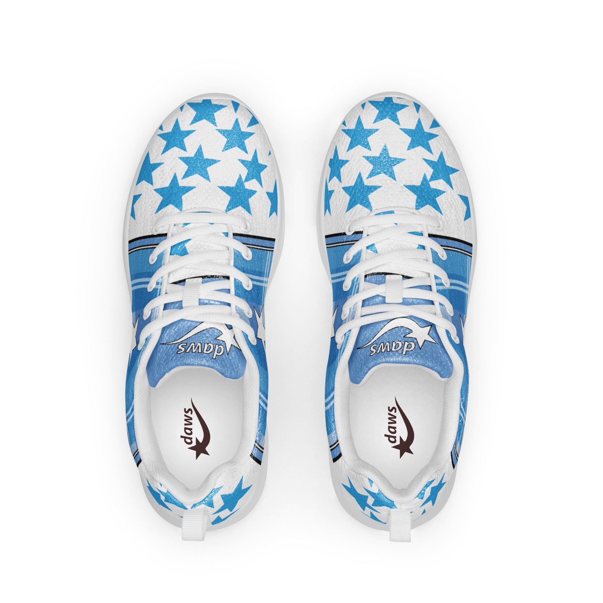 Daws logo plaid star accent Men’s athletic shoes