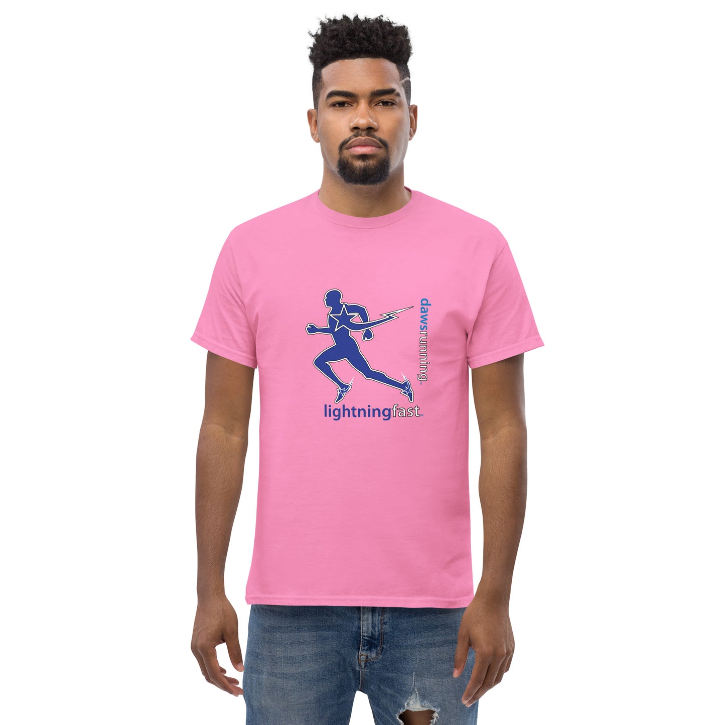 Daws running lightning fast Men's classic tee