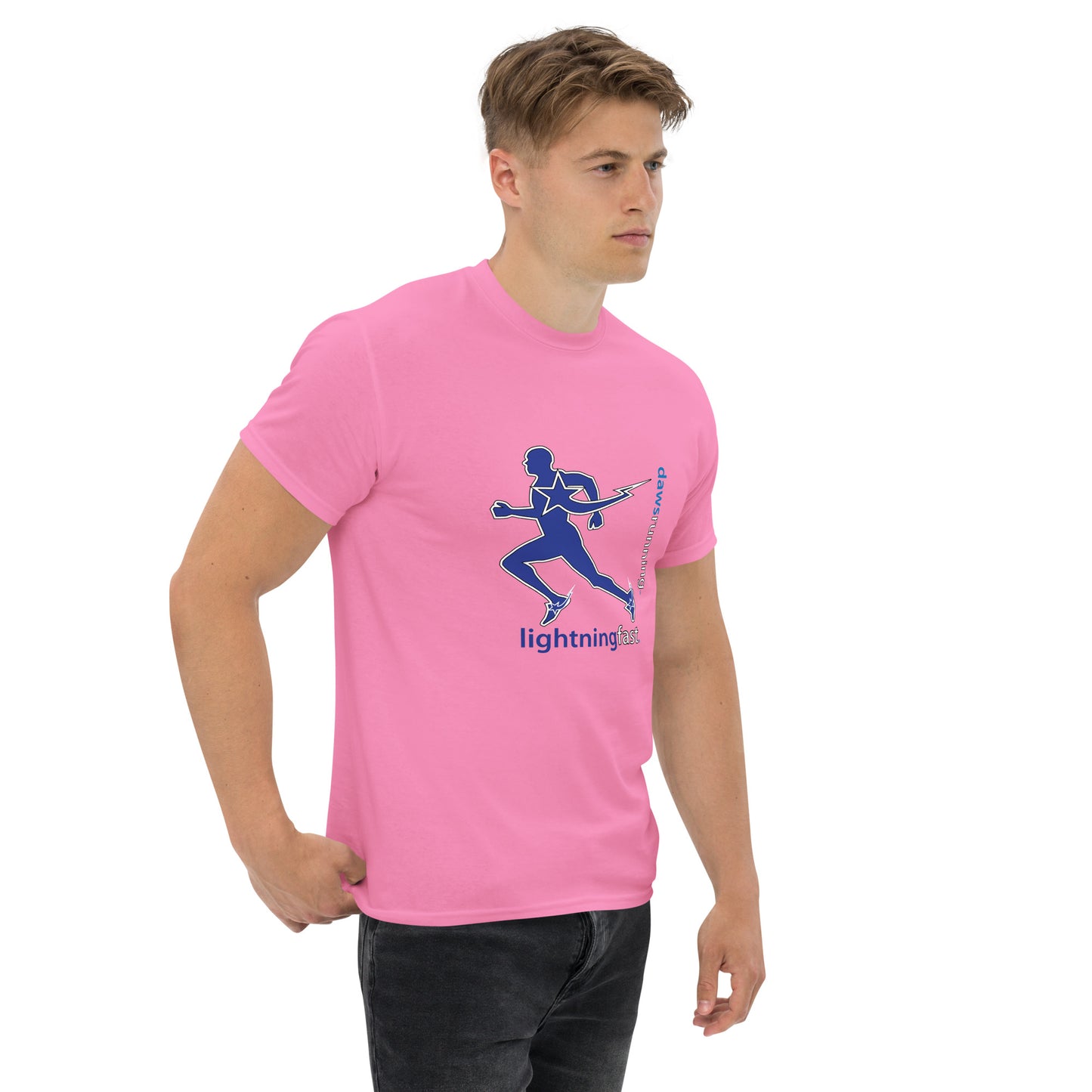 Daws running lightning fast Men's classic tee