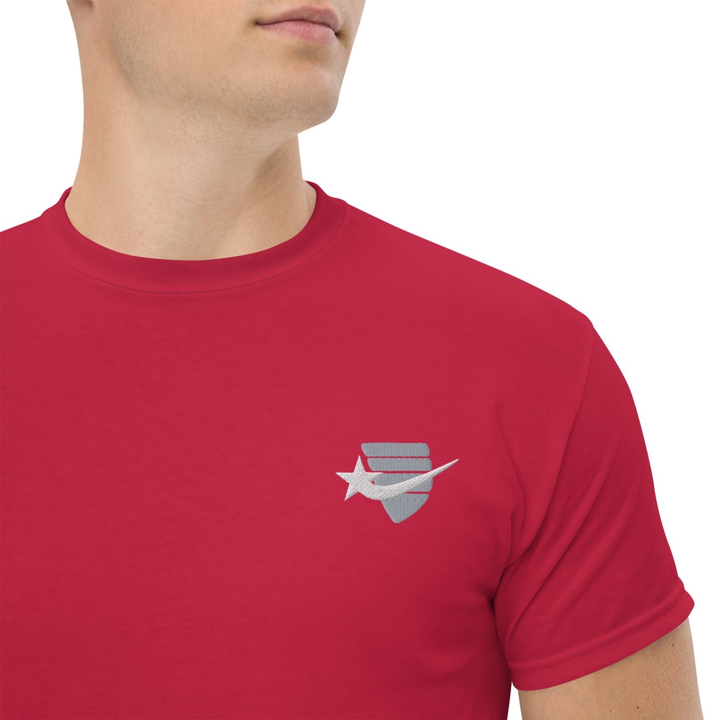 Daws embroidery logo 4 shirt color choices Men's classic tee