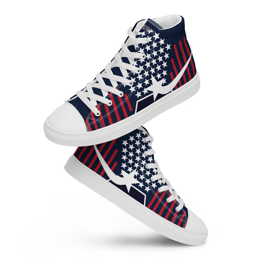 Daws Starswag Men’s high top canvas shooting star shoes