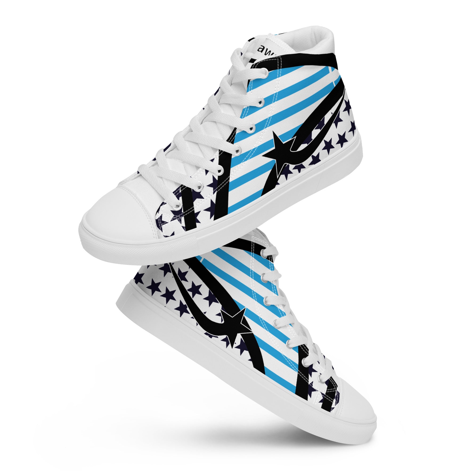 Daws basketball Men’s high top canvas shooting star shoes