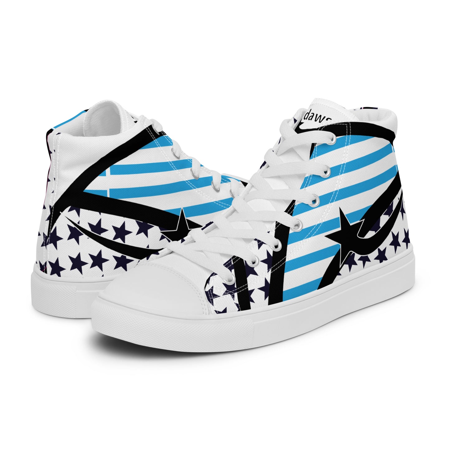 Daws basketball Men’s high top canvas shooting star shoes