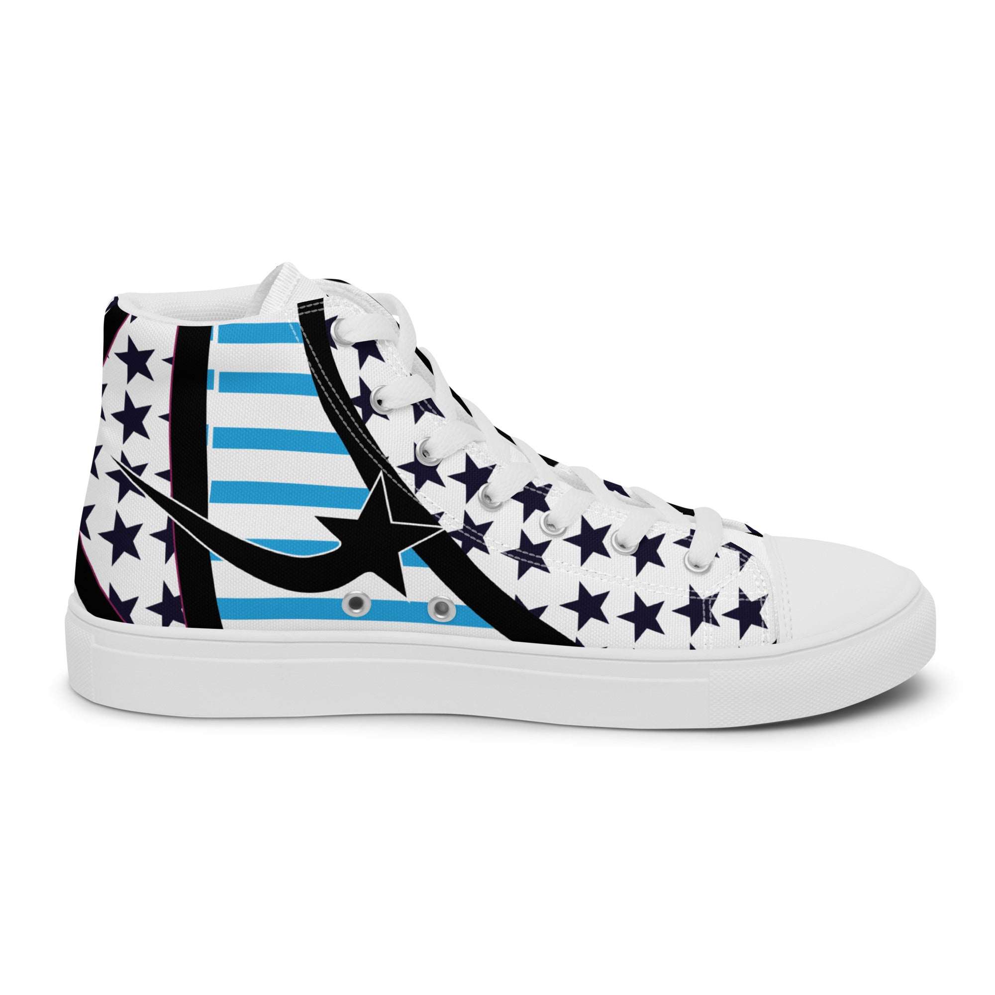 Daws basketball Men’s high top canvas shooting star shoes