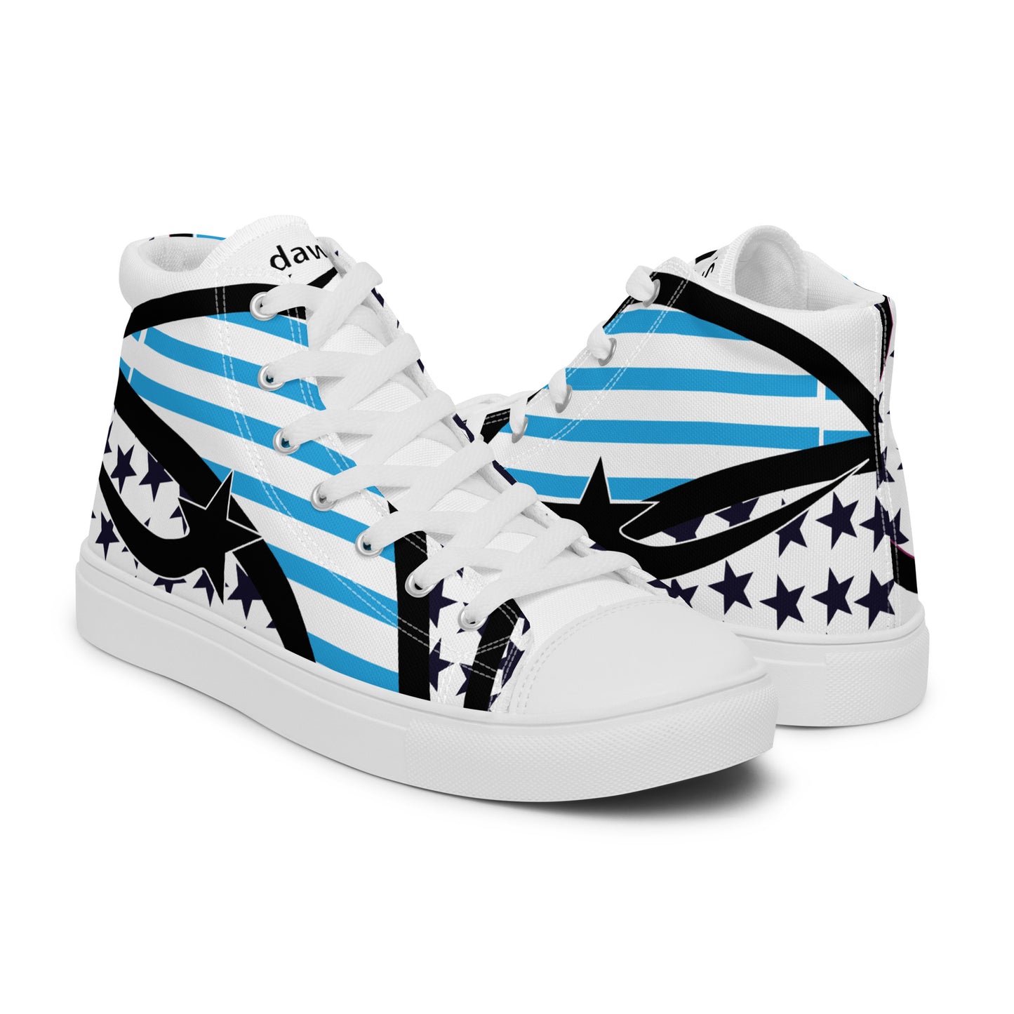 Daws basketball Men’s high top canvas shooting star shoes