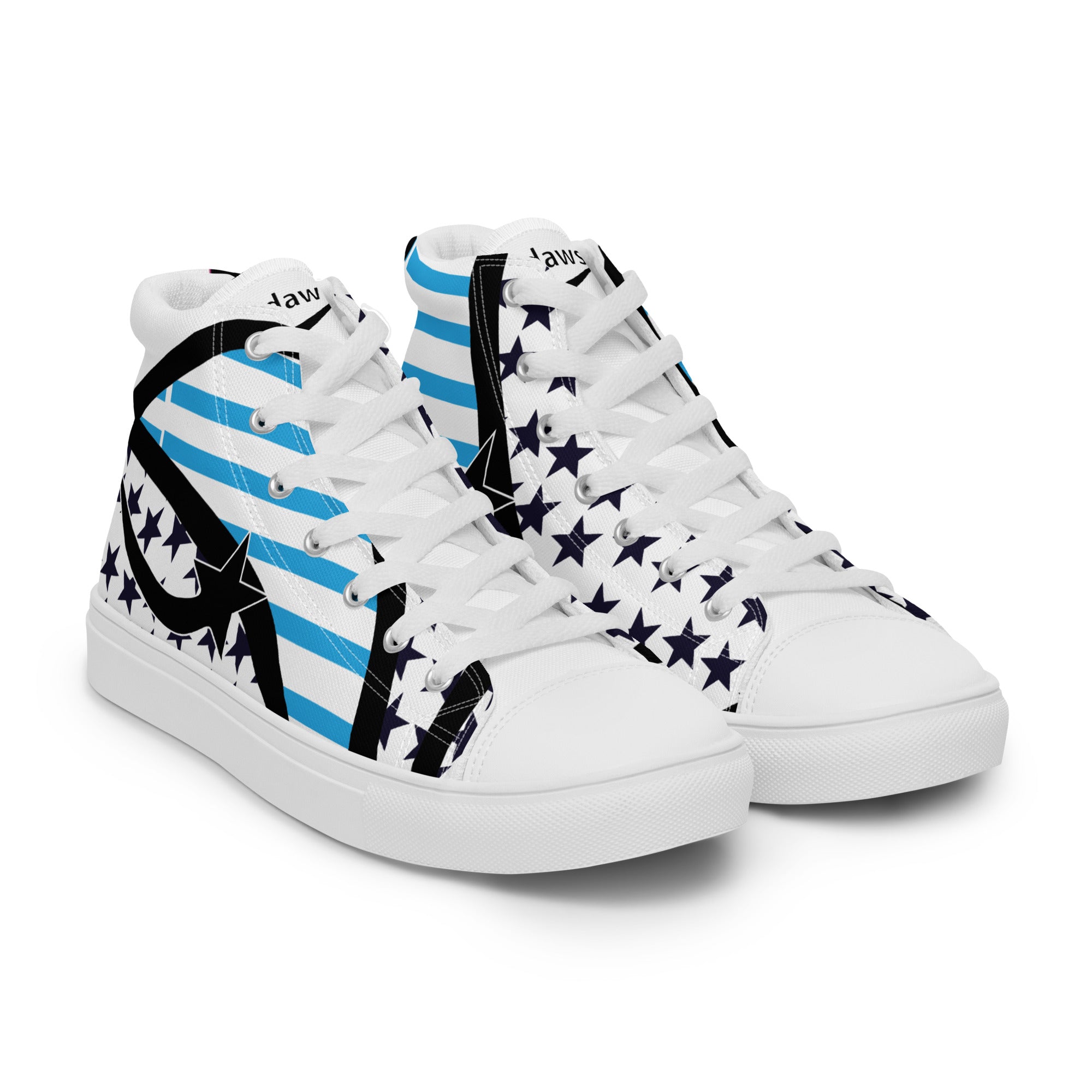 Daws basketball Men’s high top canvas shooting star shoes