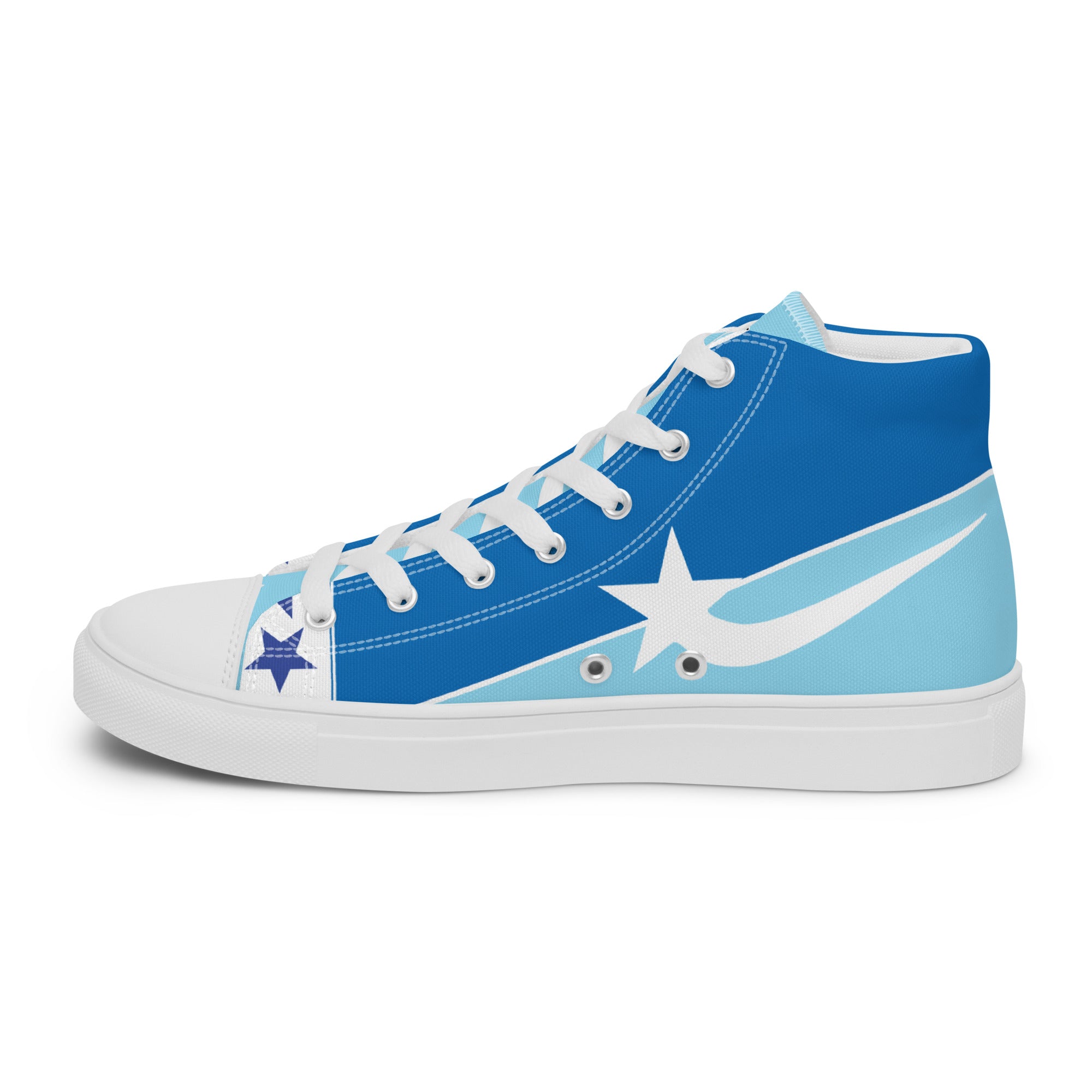 Daws Star celebrity Men’s high top canvas shooting star shoes