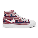 Daws Star plaid Men’s high top canvas shooting star shoes