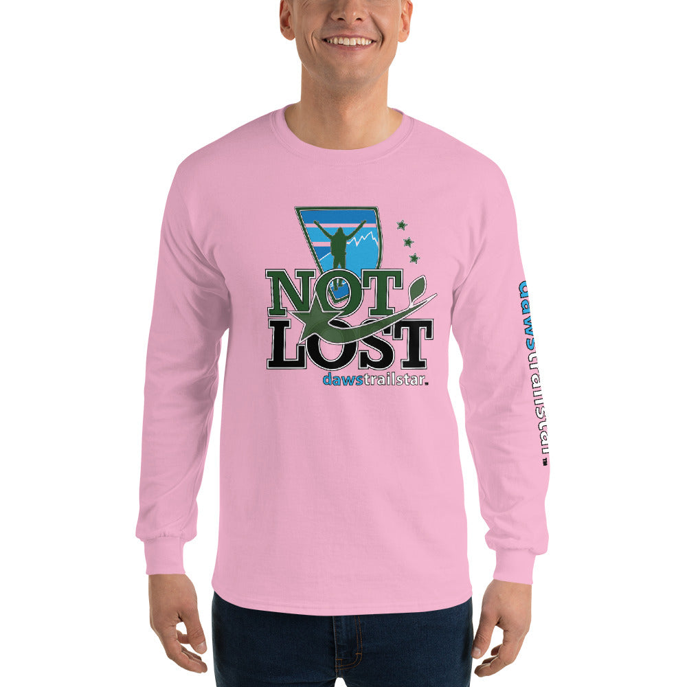 Daws trail star not lost Men’s Long Sleeve Shirt