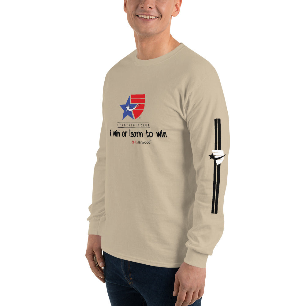 Daws leadership i win or learn to win Men’s Long Sleeve Shirt