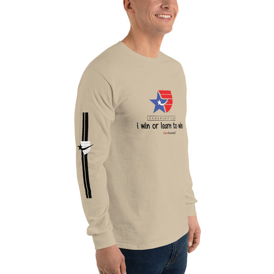 Daws leadership i win or learn to win Men’s Long Sleeve Shirt