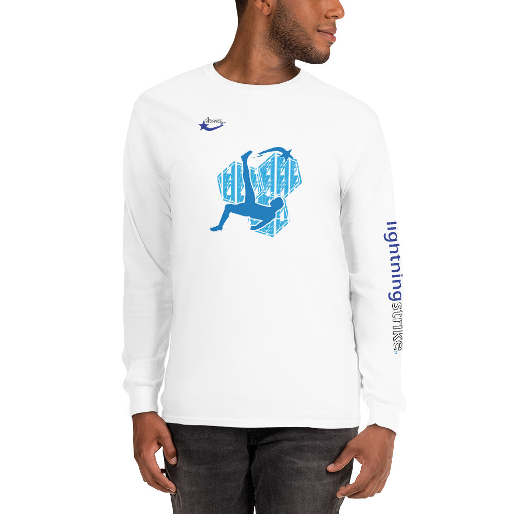 Daws Soccer lightning strike Men’s Long Sleeve Shirt