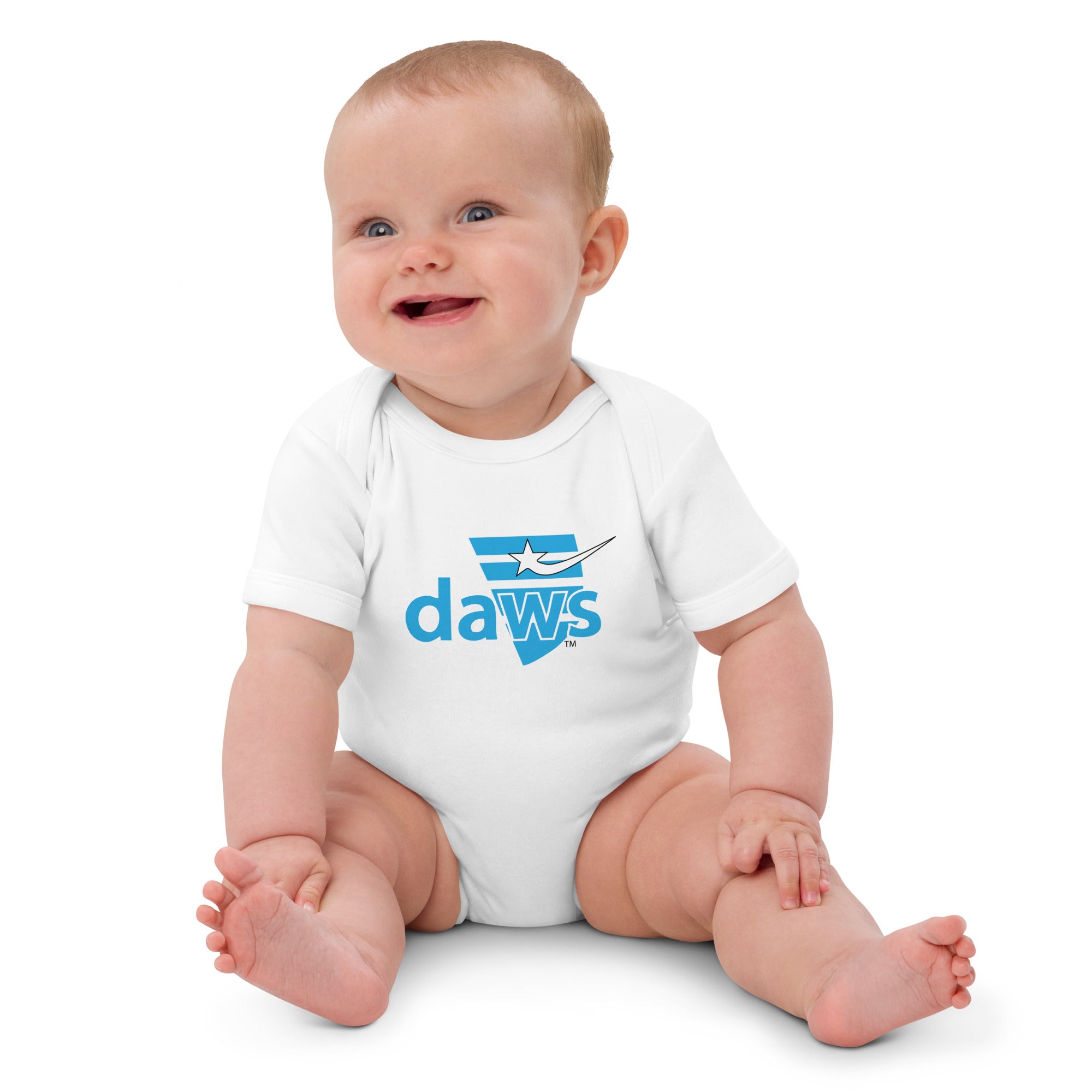 Daws Sheild Organic cotton baby bodysuit