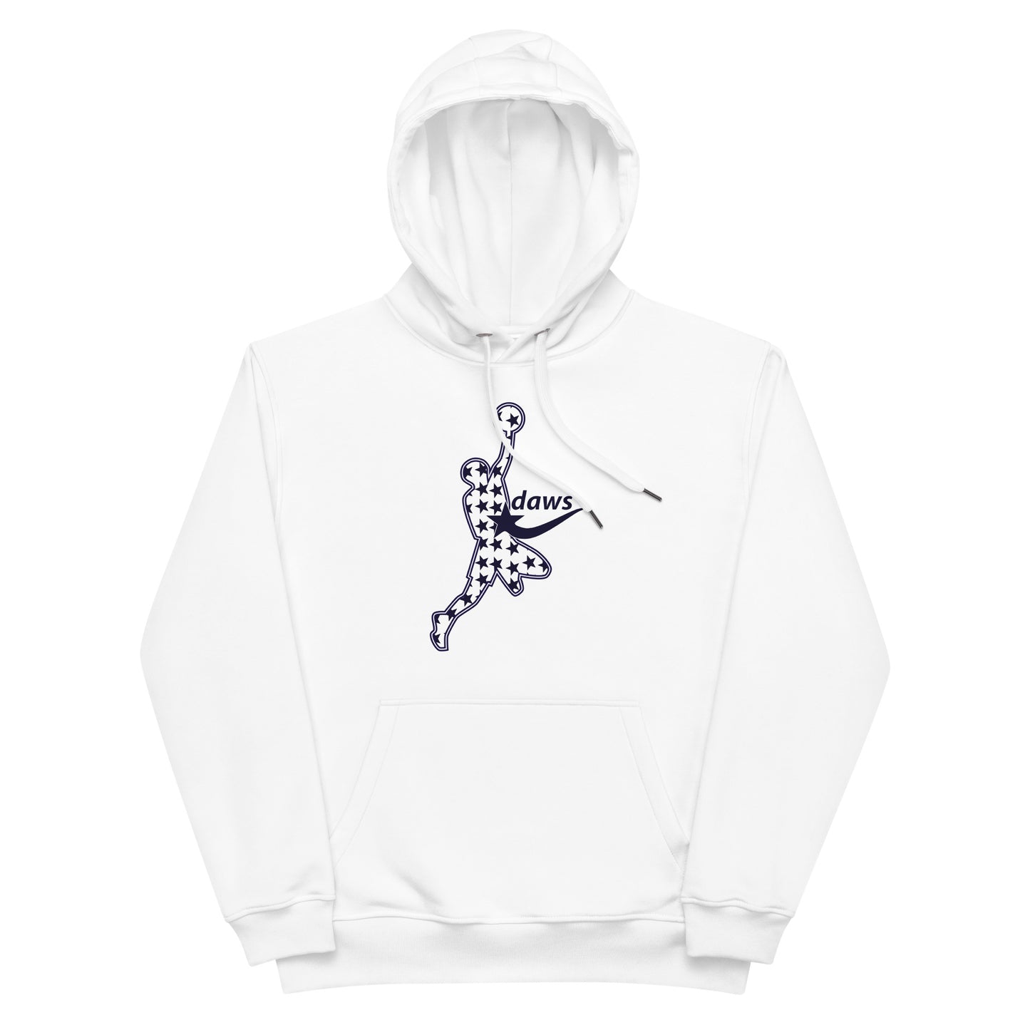 Daws Basketball star jump shot Premium eco hoodie