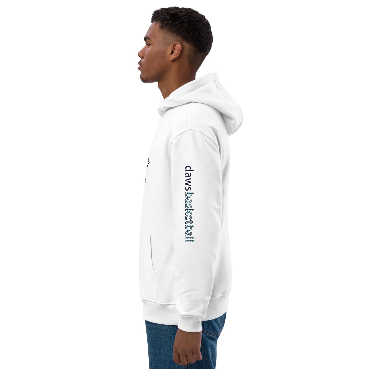 Daws Basketball star jump shot Premium eco hoodie