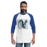 Daws fighter 3/4 sleeve raglan shirt