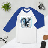 Daws fighter 3/4 sleeve raglan shirt