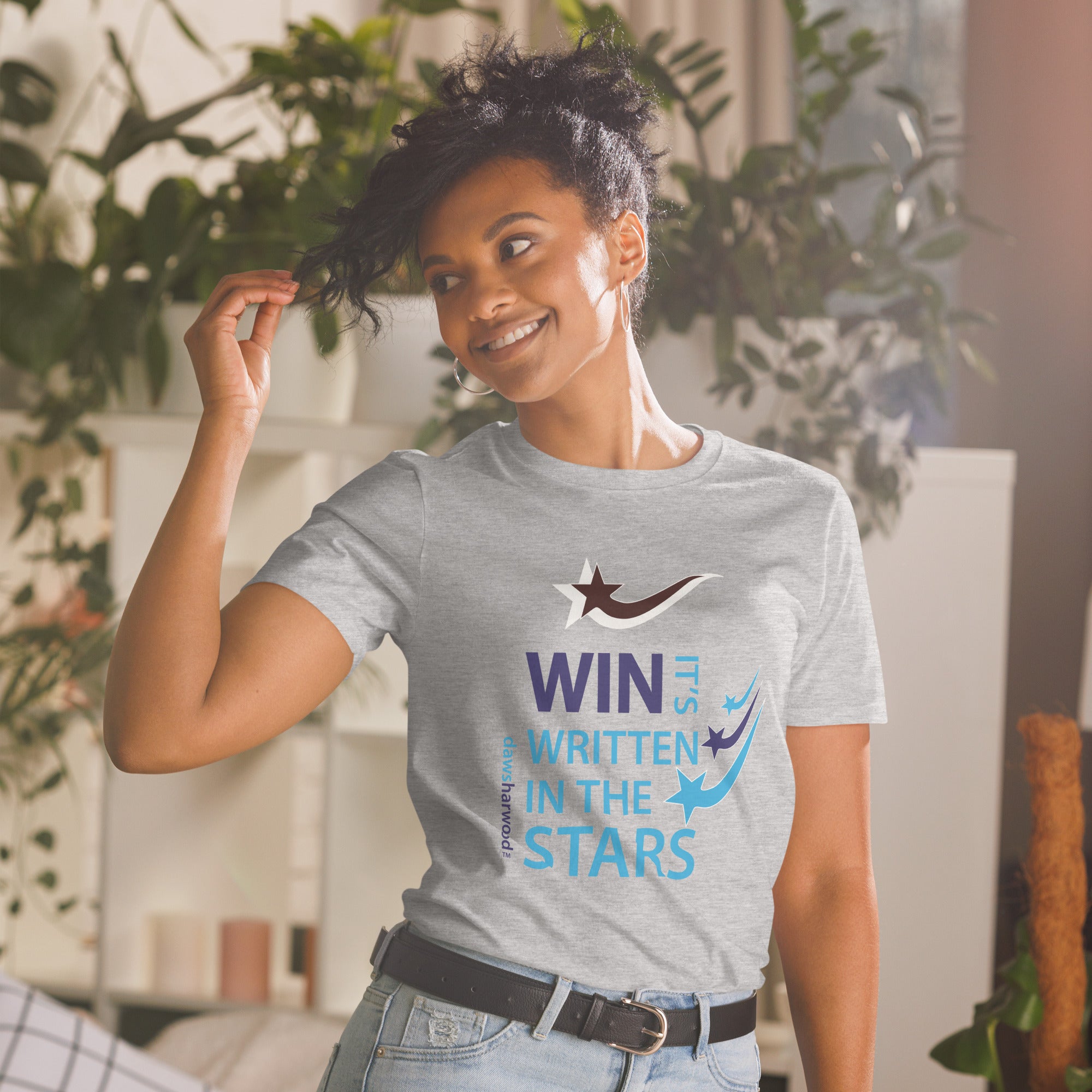 Daws Mens win its written in the stars Short-Sleeve Unisex T-Shirt