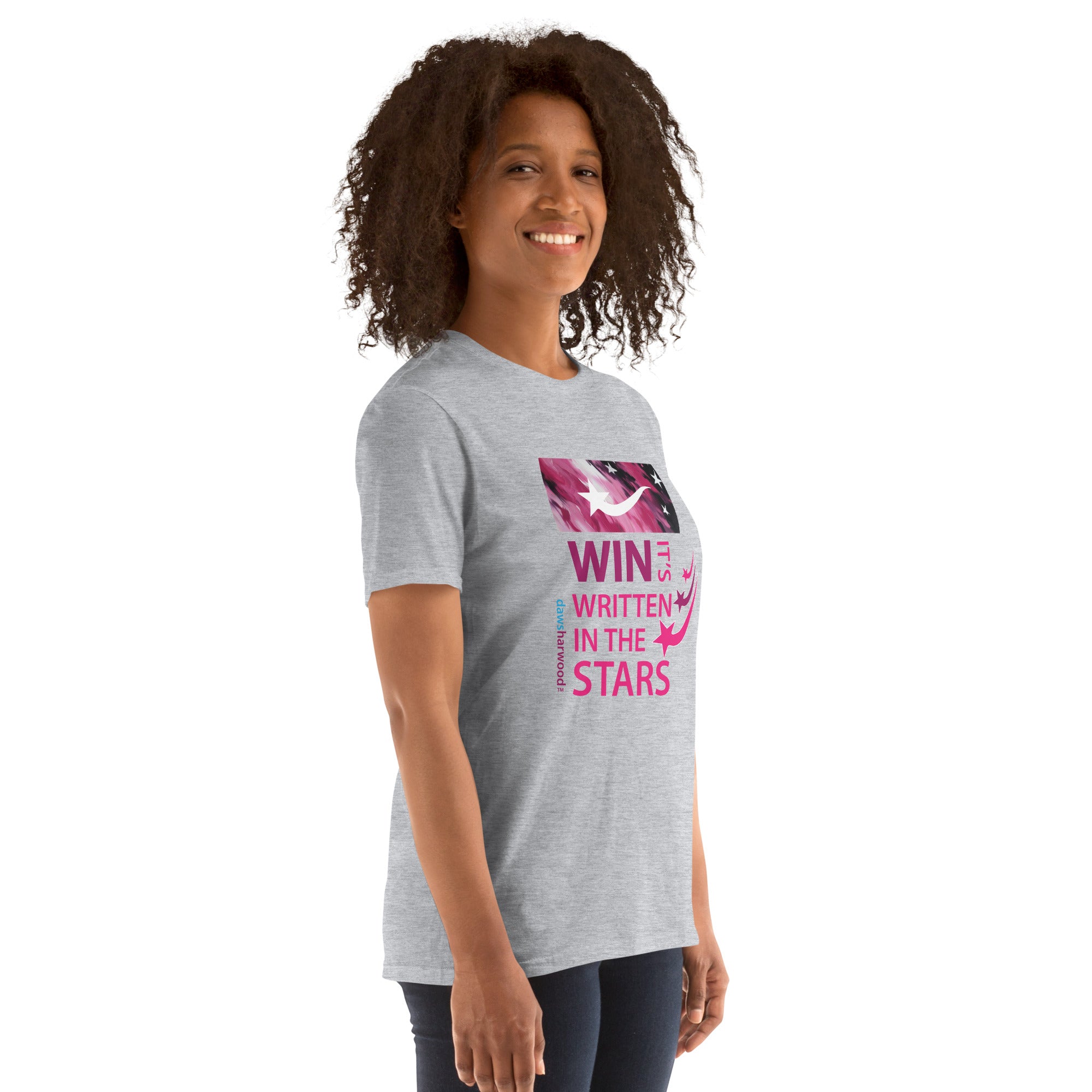 Daws womens Win its written in the stars Short-Sleeve Unisex T-Shirt