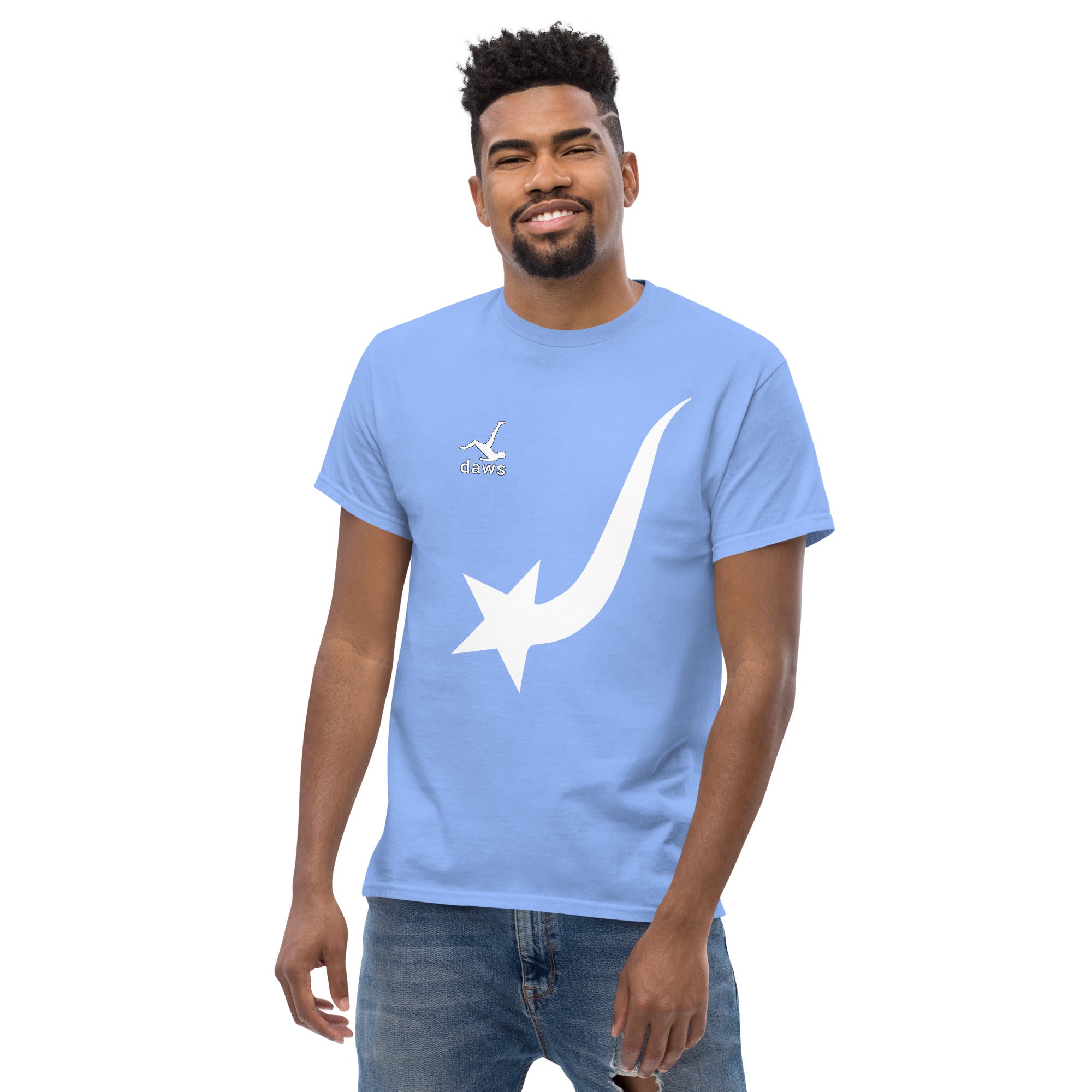 Daws Soccer Icon Baby blue Unisex classic tee