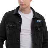 Daws split logo Unisex denim jacket