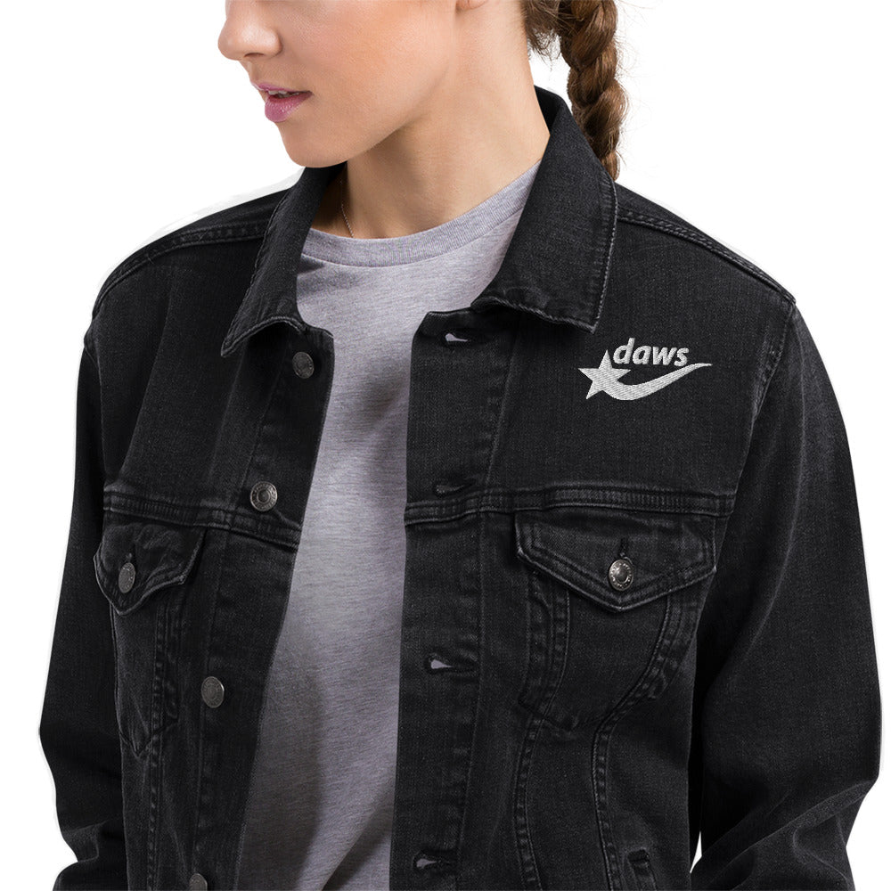 Daws logo Unisex denim jacket