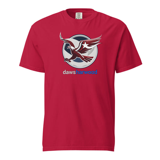 Daws Fighter eagle Unisex garment-dyed heavyweight t-shirt