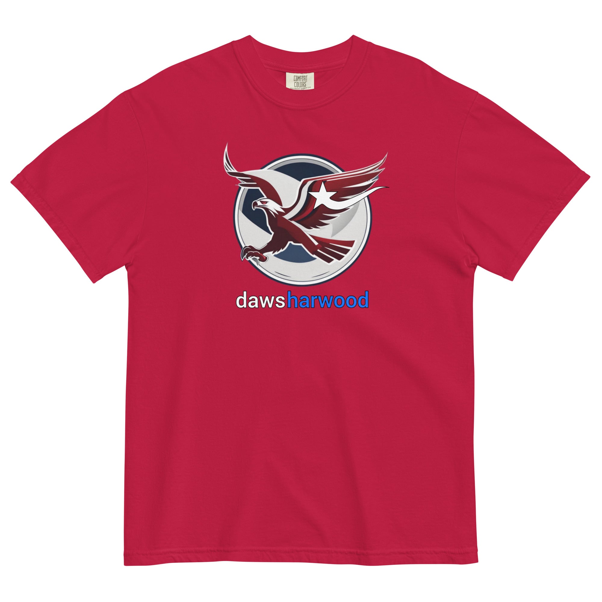 Daws Fighter eagle Unisex garment-dyed heavyweight t-shirt