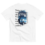 Daws thru space and time my mind will wander Unisex garment-dyed heavyweight t-shirt