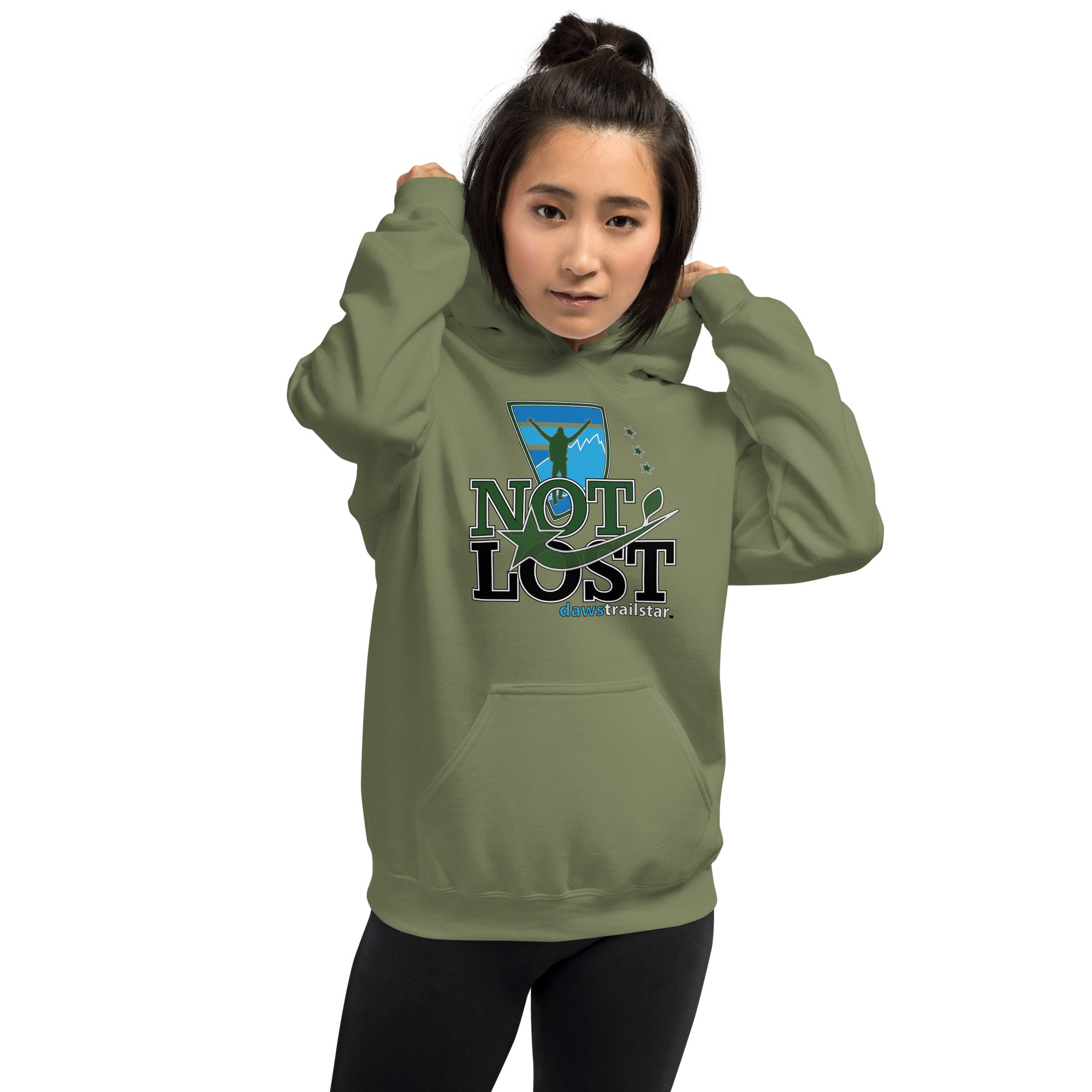 Daws trail star not lost Unisex Hoodie