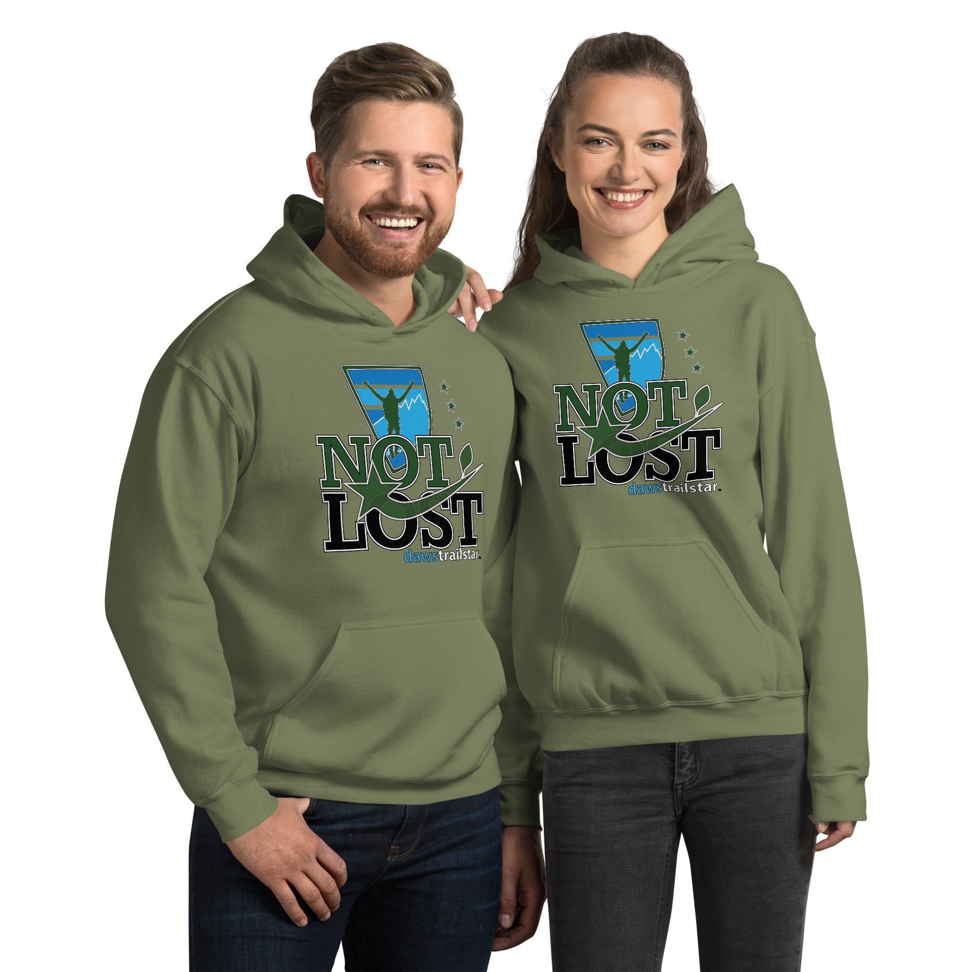 Daws trail star not lost Unisex Hoodie