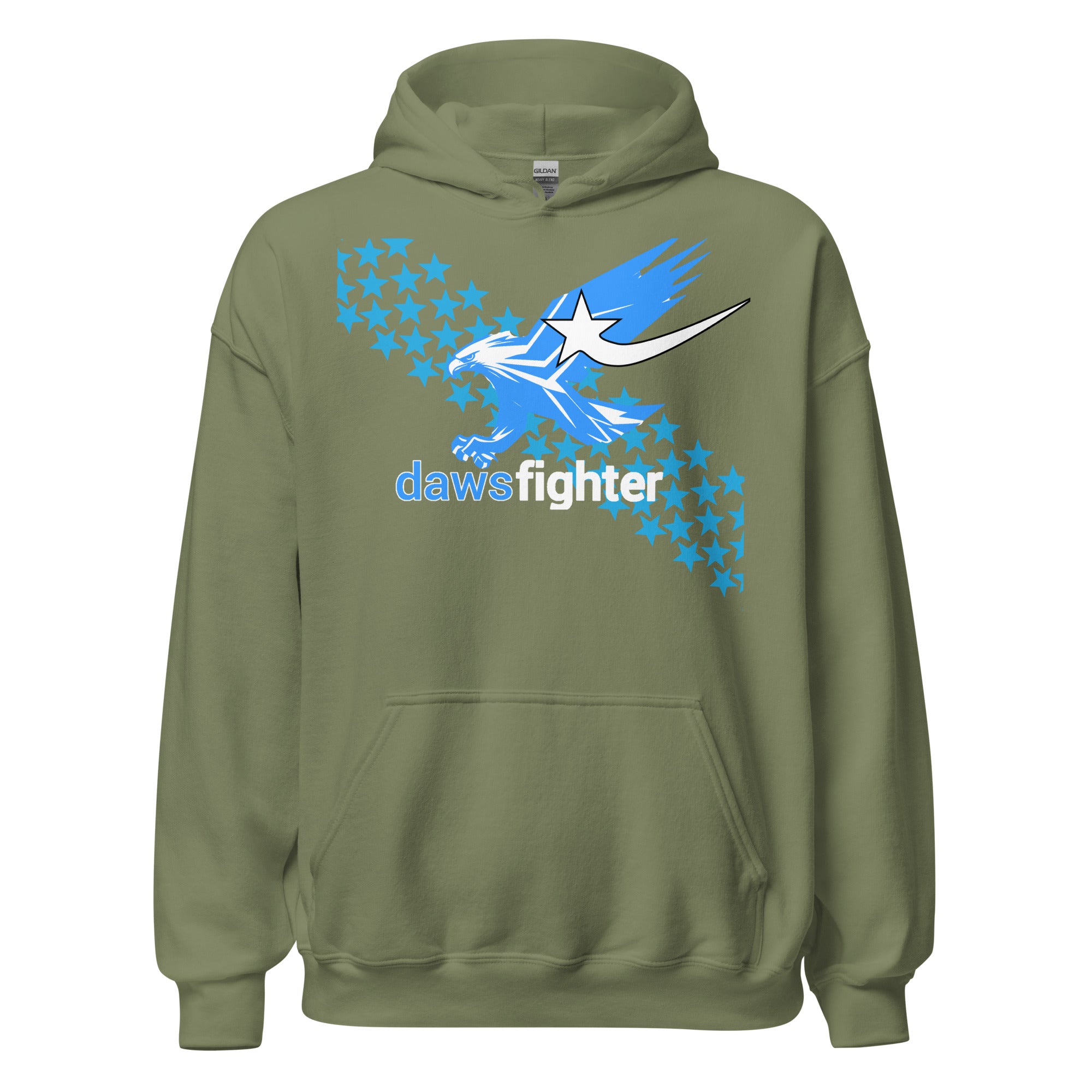 Daws fighter eagle stars Unisex Hoodie