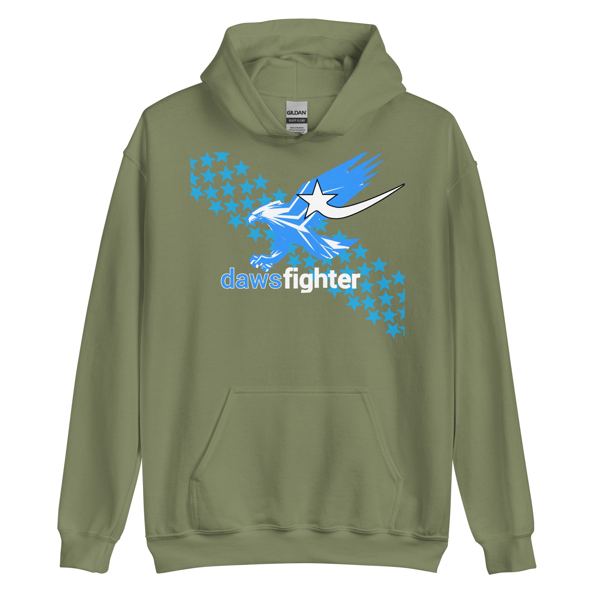 Daws fighter eagle stars Unisex Hoodie