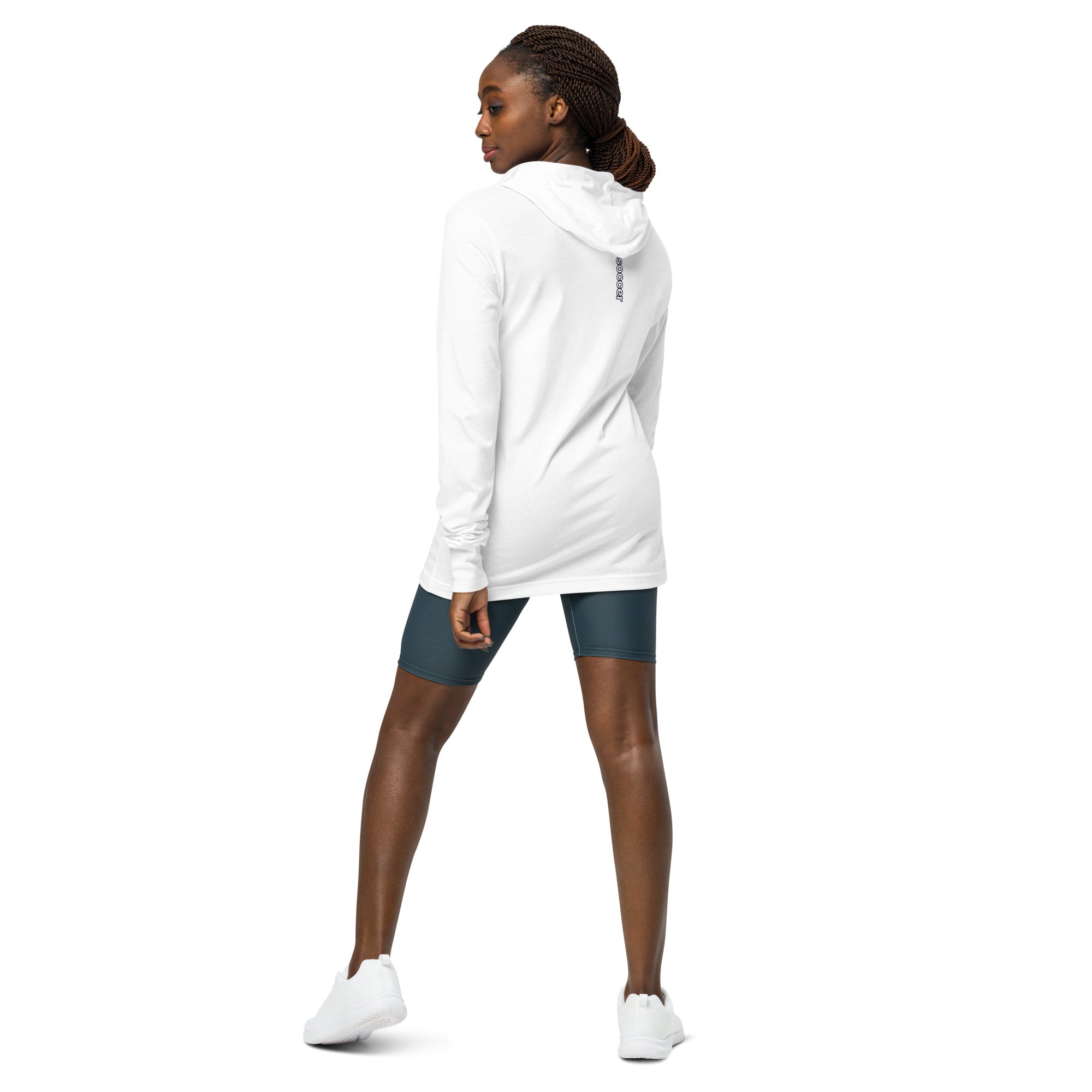 Daws Soccer Shooting Star Hooded long-sleeve tee