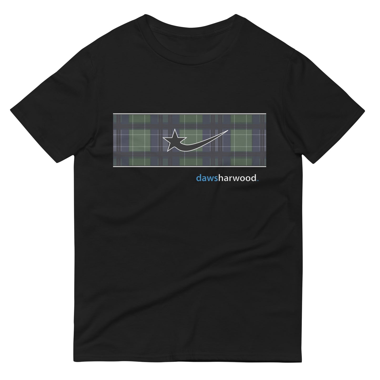 Daws logo plaid accent Short-Sleeve T-Shirt