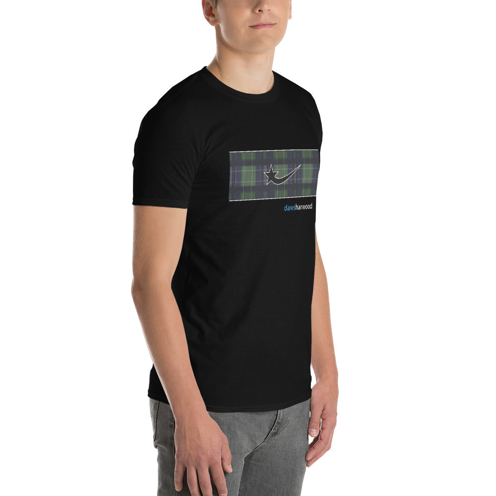 Daws logo plaid accent Short-Sleeve T-Shirt