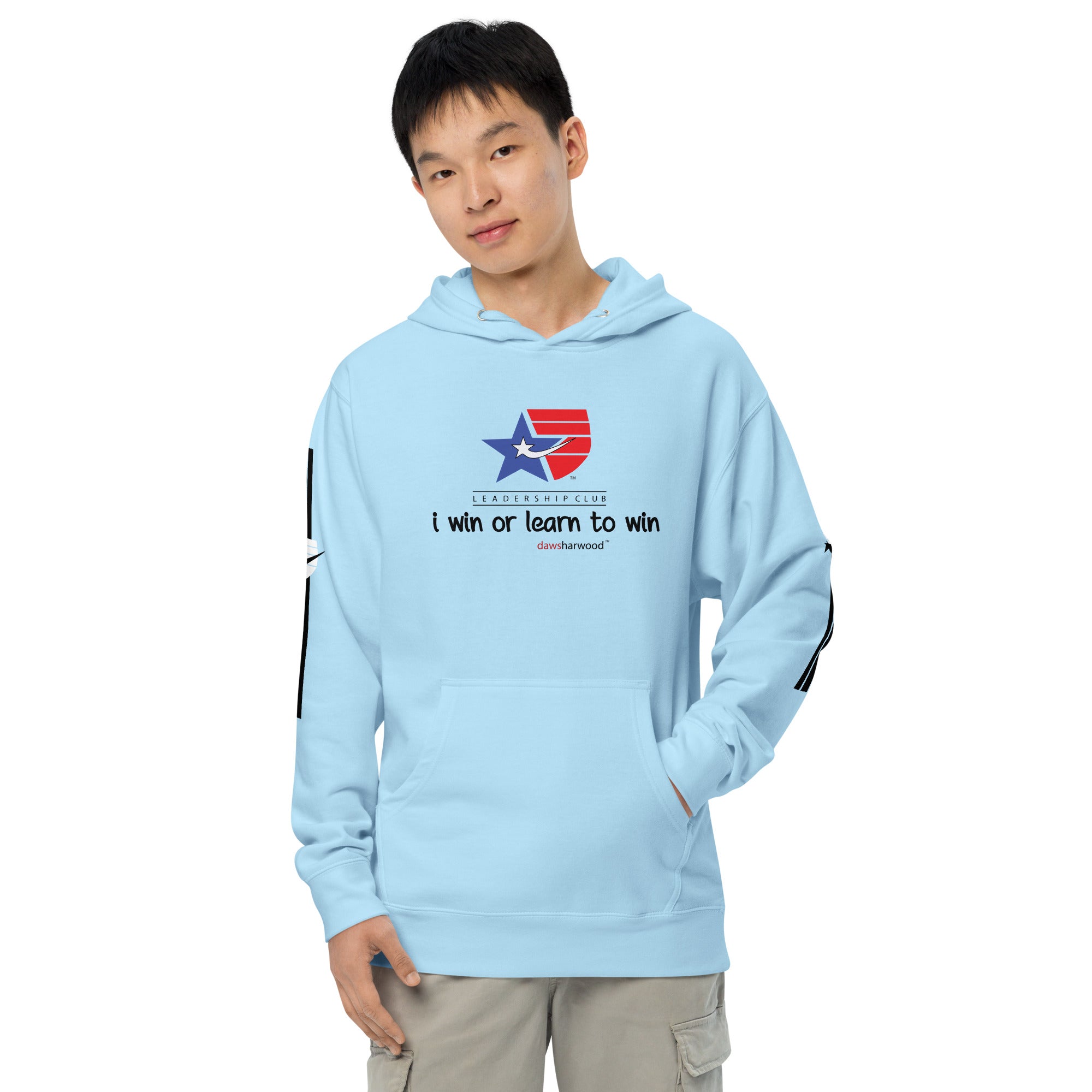 Daws leadership i win Unisex midweight hoodie