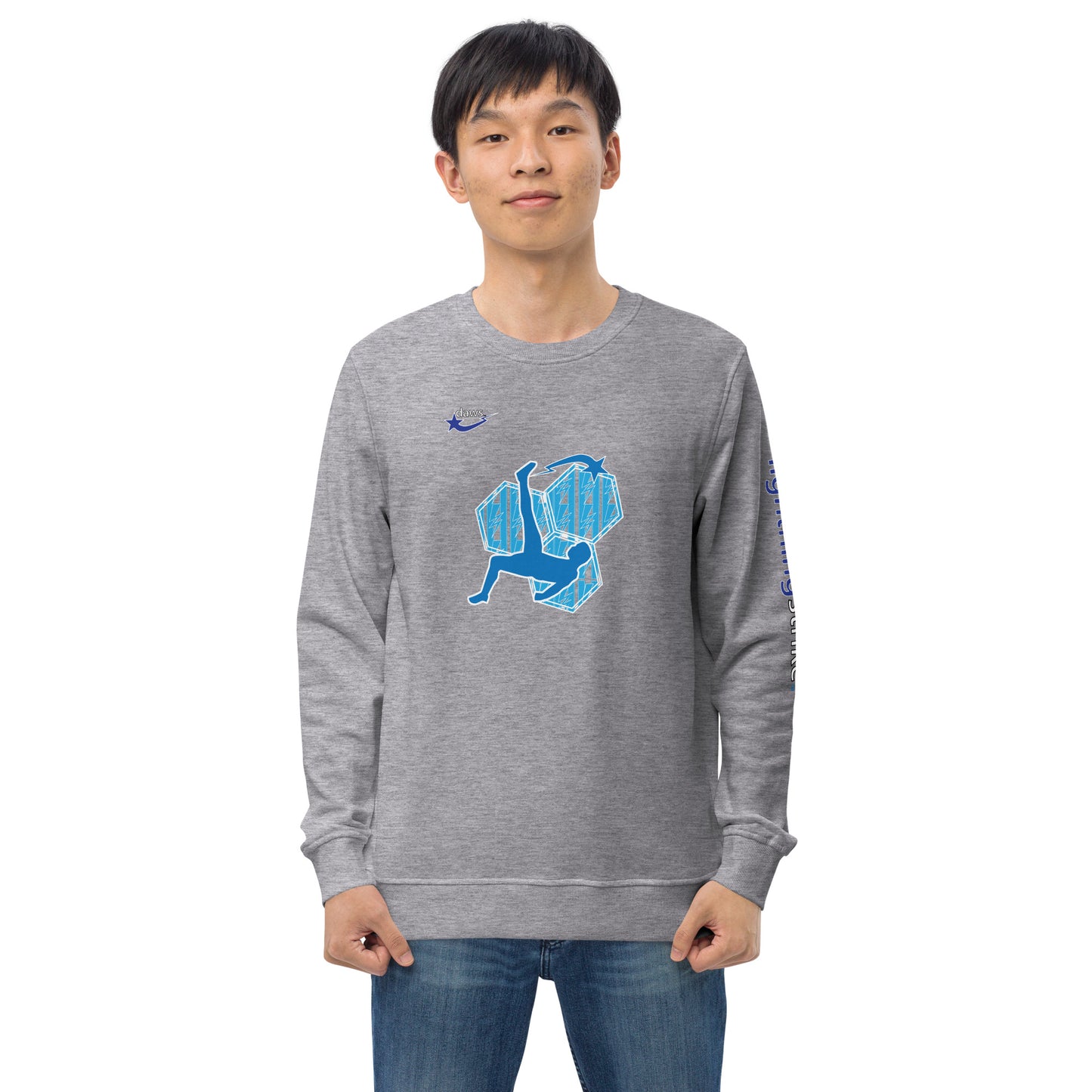 Daws Soccer lightning strike Unisex organic sweatshirt