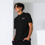 Daws embroidery logo Unisex pique polo shirt