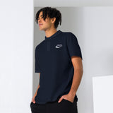 Daws embroidery logo Unisex pique polo shirt