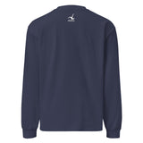 Daws Soccer Icon Navy Premium heavyweight long sleeve shirt