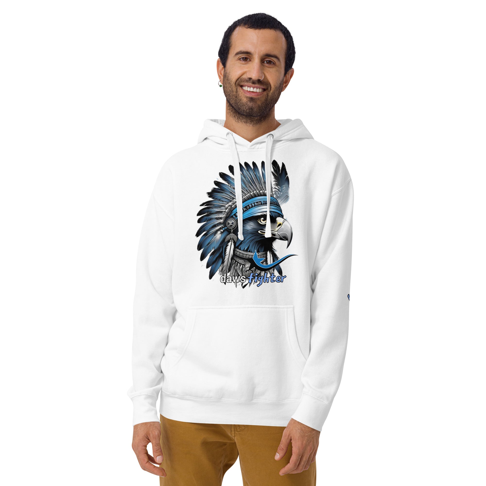 Daws fighter eagle head Unisex Hoodie