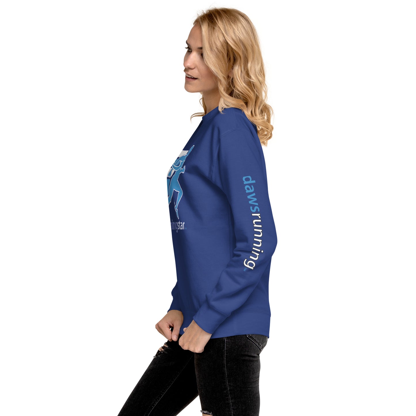 Daws running star sheild Unisex Premium Sweatshirt