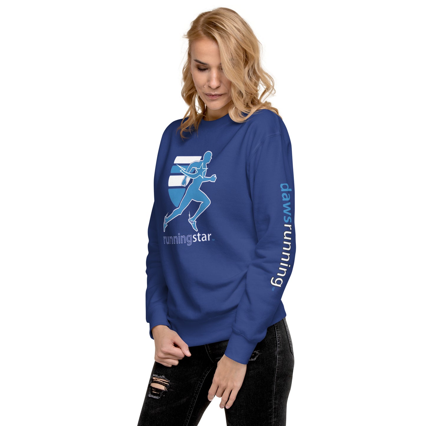 Daws running star sheild Unisex Premium Sweatshirt