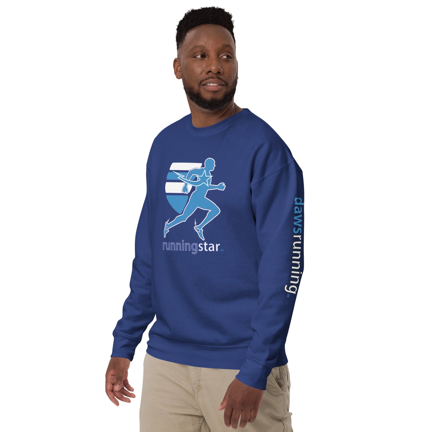 Daws running star sheild Unisex Premium Sweatshirt