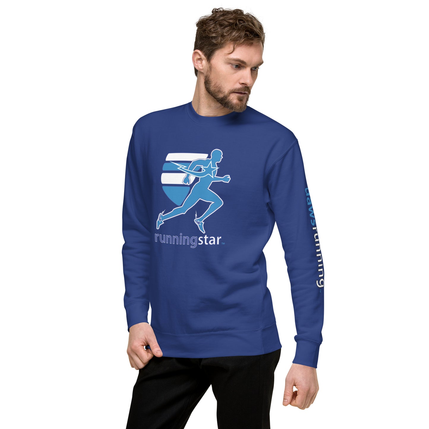 Daws running star sheild Unisex Premium Sweatshirt