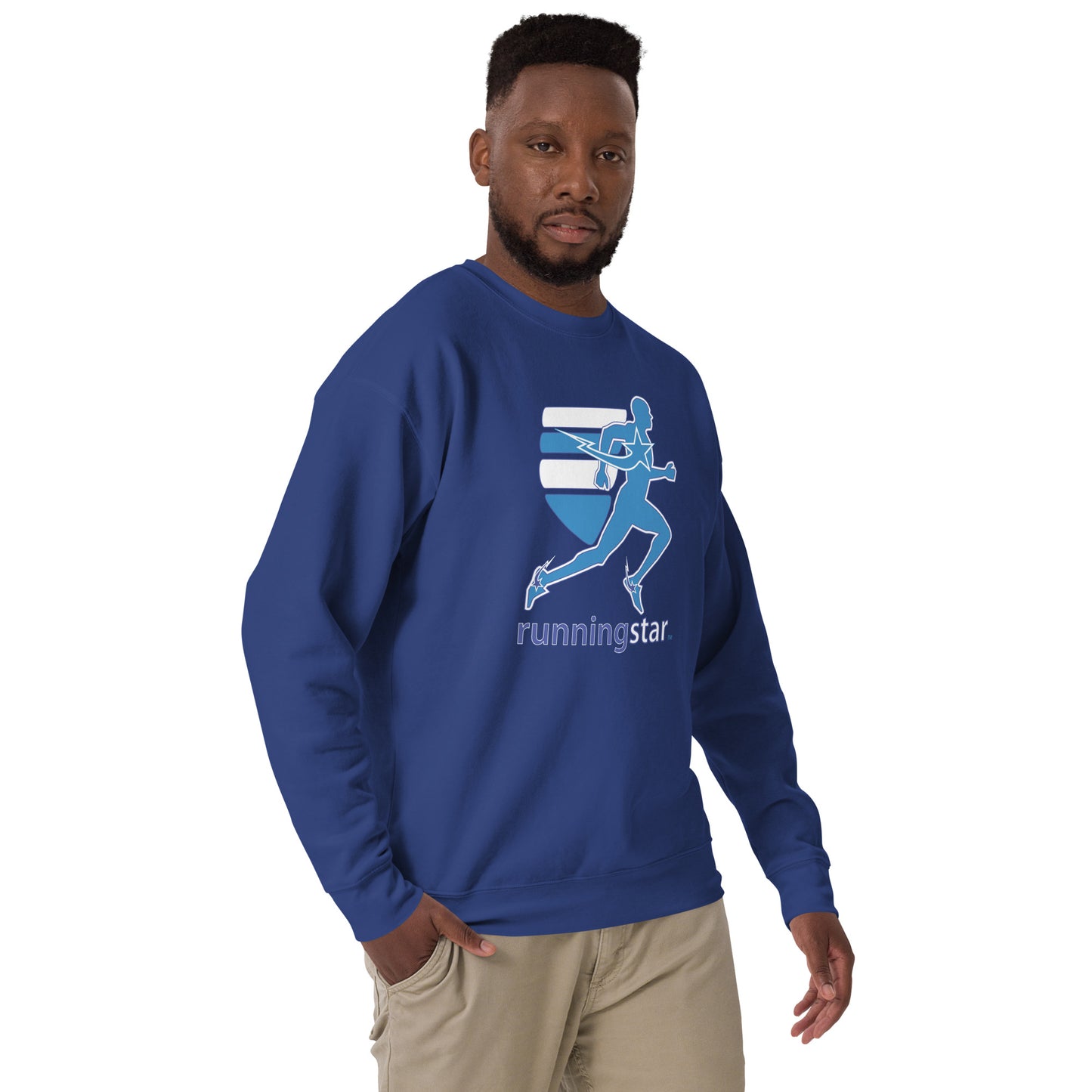 Daws running star sheild Unisex Premium Sweatshirt