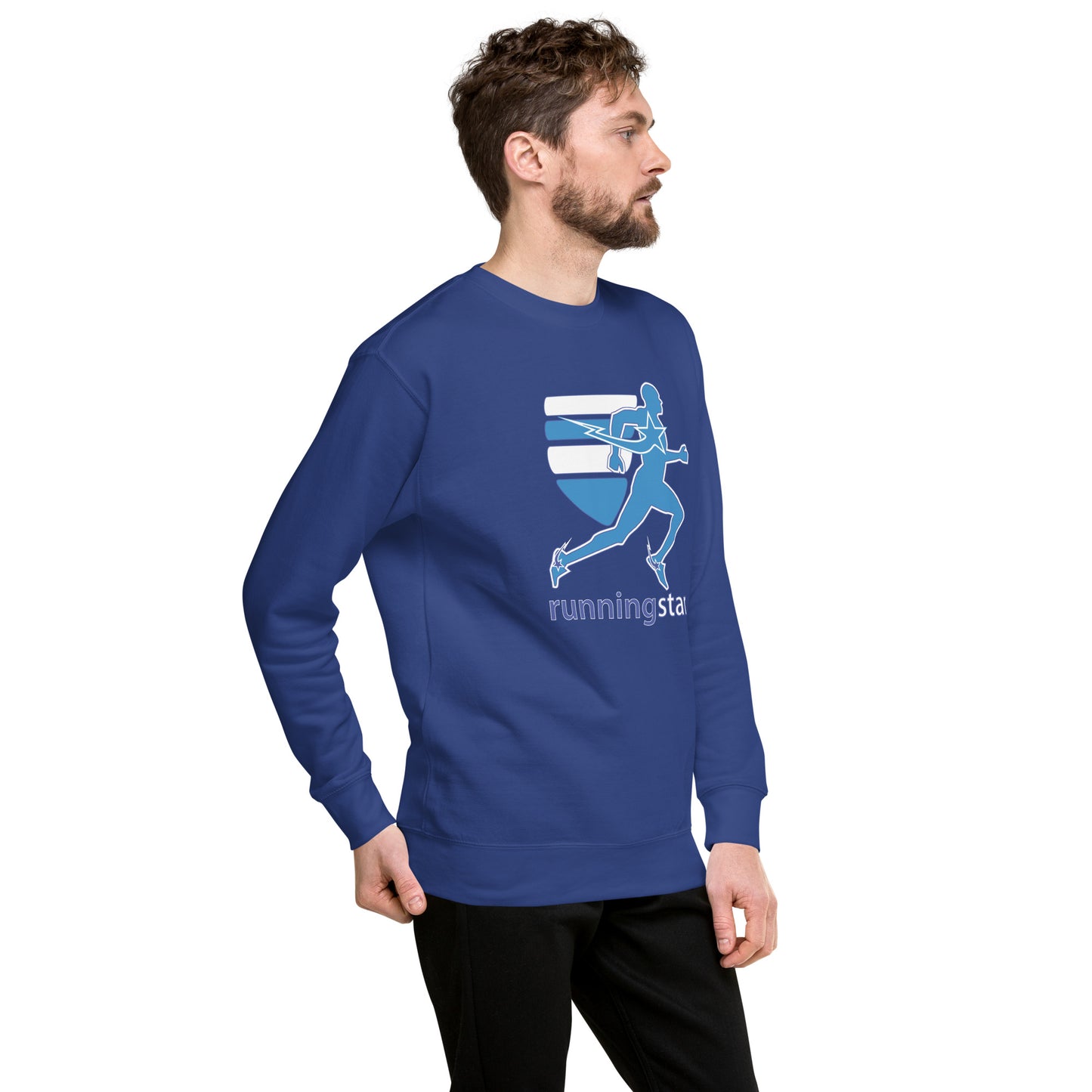 Daws running star sheild Unisex Premium Sweatshirt